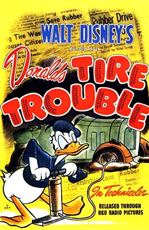 Donalds Tire Trouble (1943)