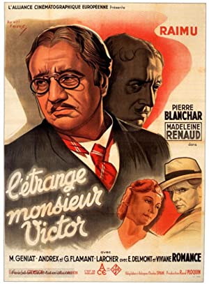 Létrange Monsieur Victor (1938)